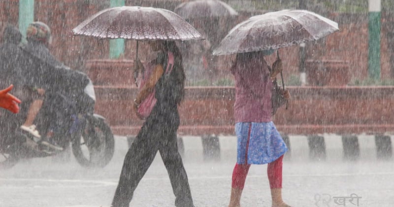 वाग्मतीसहित यी प्रदेशमा चट्याङसहित वर्षाको सम्भावना
