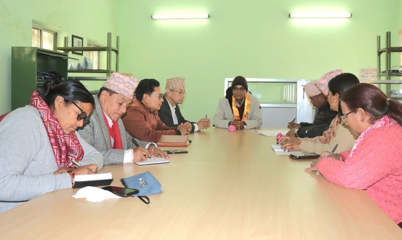 राष्ट्रियसभामा संयुक्त उमेदवार विजयी बनाउन एमाले संसदीय दलको अपिल