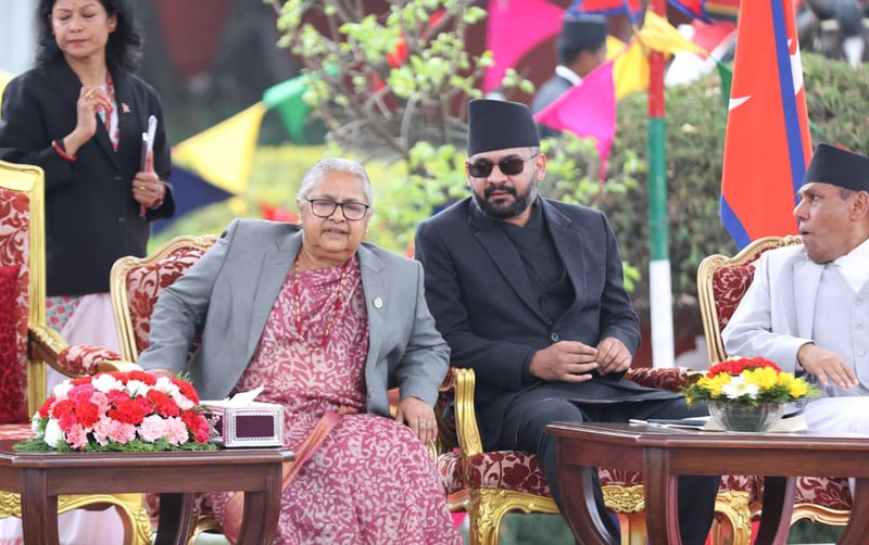 शंखनादसँगै सुरु भयो प्रधानमन्त्री बालेनको शपथ समारोह