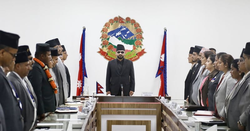 १५ सदस्यीय मन्त्रिपरिषद्मा युवाको वर्चस्व, १० जना ४० वर्षमुनिका