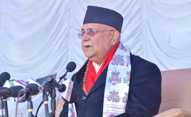 ओलीले भने– सरकारले विमानस्थलमा दुःख दियो, अपमान गर्यो