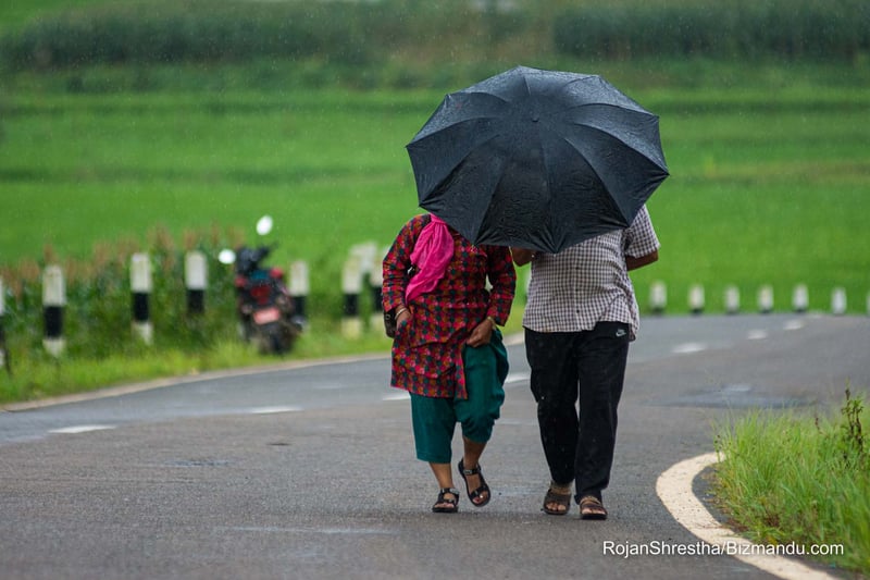 आजको मौसम पूर्वानुमान : लुम्बिनी, कर्णाली र सुदूरपश्चिम प्रदेशका केही स्थानमा वर्षा हुने