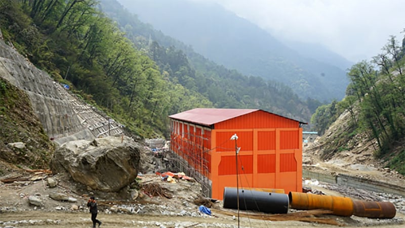 अपर ठूलोखोला जलविद्युत आयोजनाबाट उत्पादित विद्युत केन्द्रीय लाइनमा जोडियो