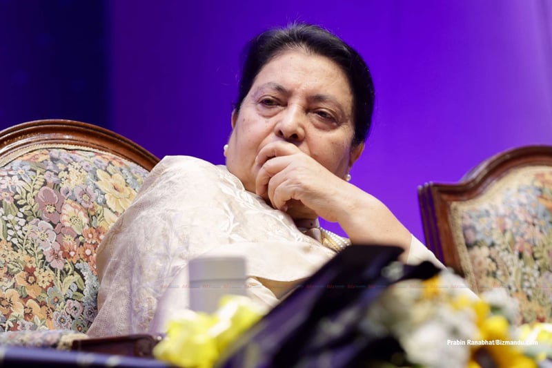 सरकारको निर्णयप्रति पूर्वराष्ट्रपति भण्डारीको आपत्ति : दूरगामी प्रभाव पार्न सक्छ