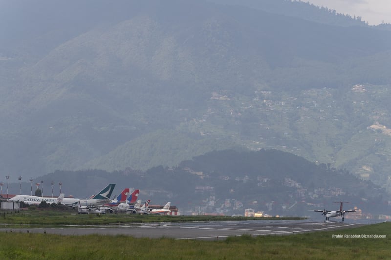 त्रिभुवन विमानस्थलमा नौ दिनमा २५२ अन्तर्राष्ट्रिय उडान अवतरण रद्द, कुन एयरलाइन्सको कति?
