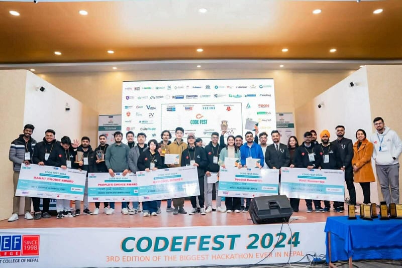 कोडफेस्ट २०२५ को ग्रान्ड फिनालेमा १० टोली छनोट