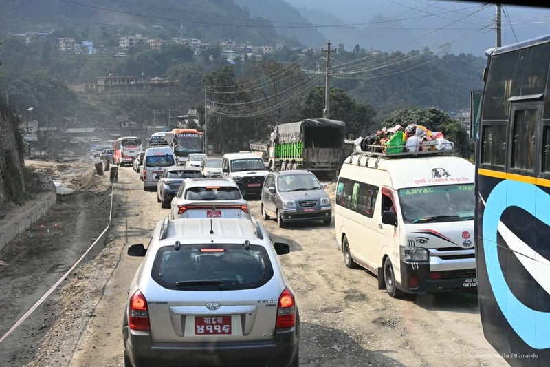 ठेक्काको तीन वर्षमा प्रगति बल्ल आधा ! मलेखु-मुग्लिन खण्डको यात्रा किन छ क्रिटिकल?