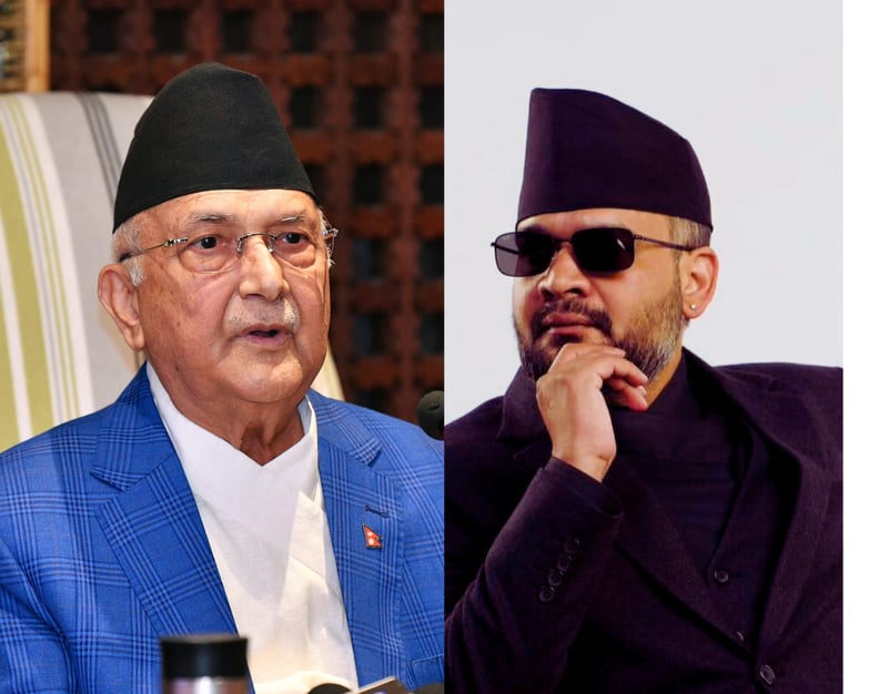 शपथमा नगएका ओलीले नवनियुक्त प्रधानमन्त्री बालेनलाई फेसबुकमार्फत दिए बधाई