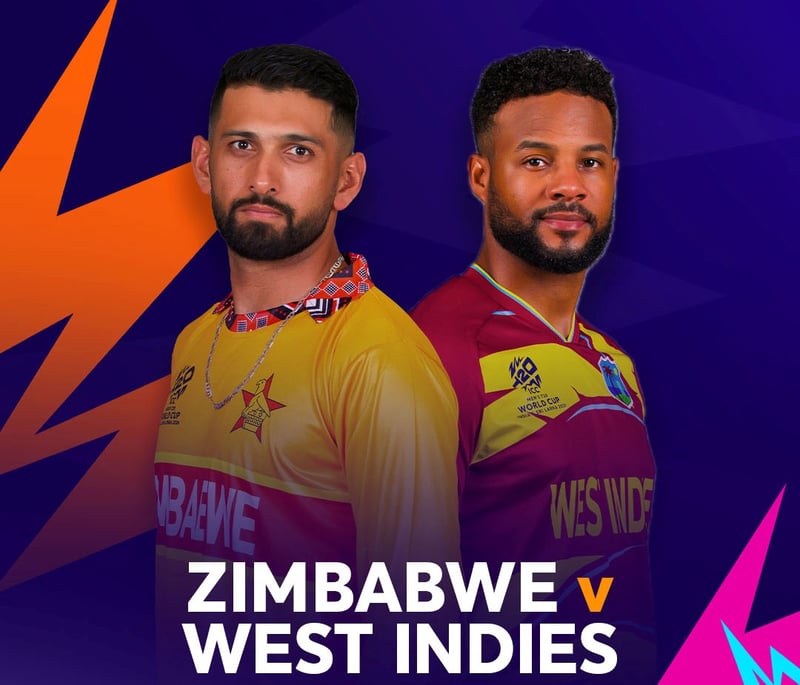 विश्वकपमा आज जिम्बाब्वे र वेस्ट इण्डिज भिड्दै, ब्लेसिङको घातक बलिङ भर्सेस होपको बलियो ब्याटिङ