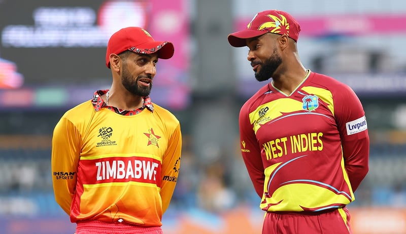 विश्वकपको सुपर-८ मा जिम्बाब्वेमाथि वेस्ट इण्डिजको प्रभावशाली जित