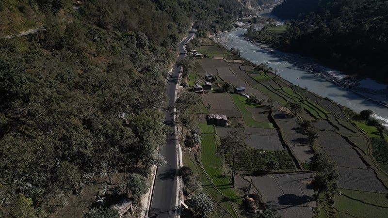 म्याग्दी र मुस्ताङलाई राष्ट्रिय राजमार्गसँग जोड्ने मालढुङ्गा-बेनी सडकको भयो स्तरोन्नति