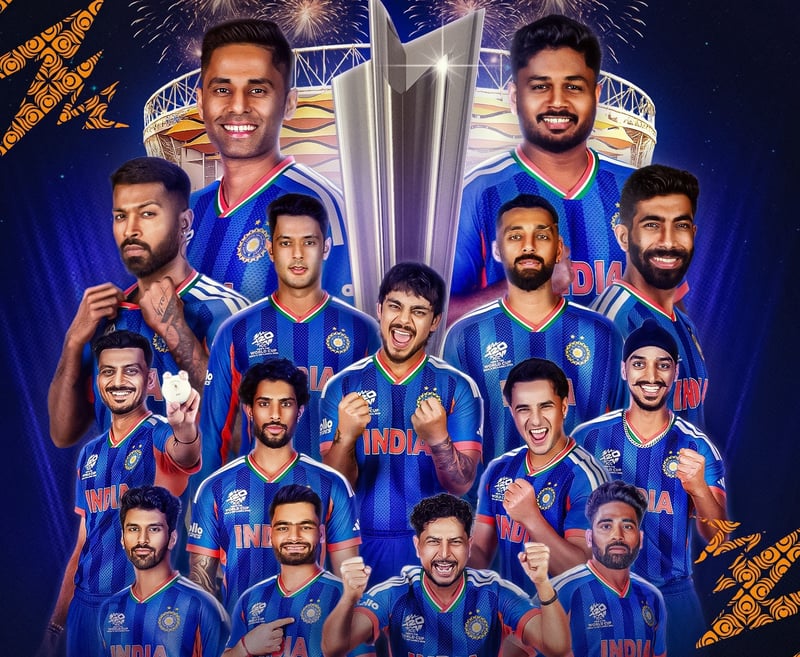 न्युजिल्याण्डलाई हराउँदै भारतले जित्यो लगातार दोस्रो टी-२० विश्वकपको उपाधि