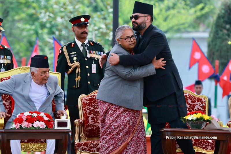 प्रधानमन्त्रीको शपथमा पहिलोपटक स्वस्ति-शान्ति वाचन र शुभ-मङ्गल पाठ