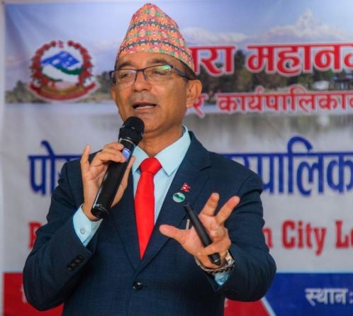 सुपर मादी हाइड्रोपावरको नेतृत्व हेरफेर, ढुंगाना बाहिरिएपछि पोखरा महानगरका मेयर आचार्य बने अध्यक्ष