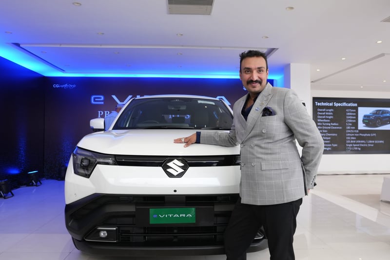 सुजुकीको पहिलो इलेक्ट्रिक गाडी ईभिटाराको मूल्य ५० लाख, नेपालमा खुलाइयो बुकिङ