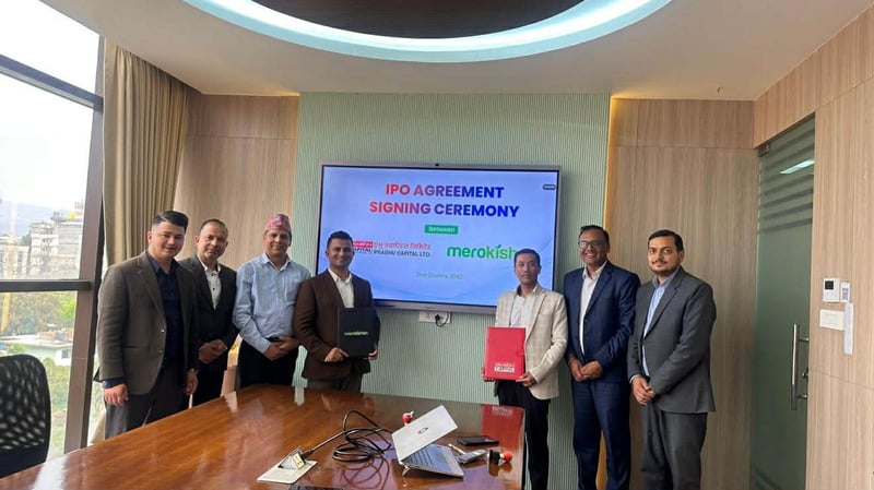 मेरो किसानले आइपीओ निष्कासन गर्ने, प्रभु क्यापिटल बिक्री प्रबन्धक नियुक्त