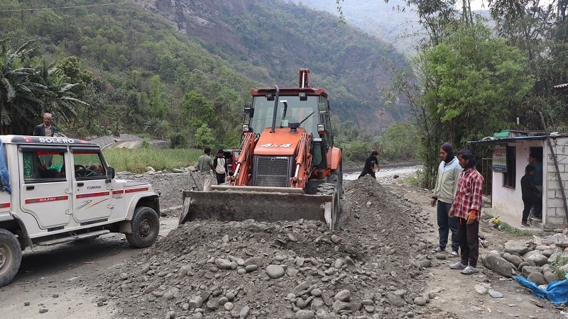 बजेट अभावमा म्याग्दीका रणनीतिक महत्त्वका बहुवर्षीय सडक आयोजना प्रभावित