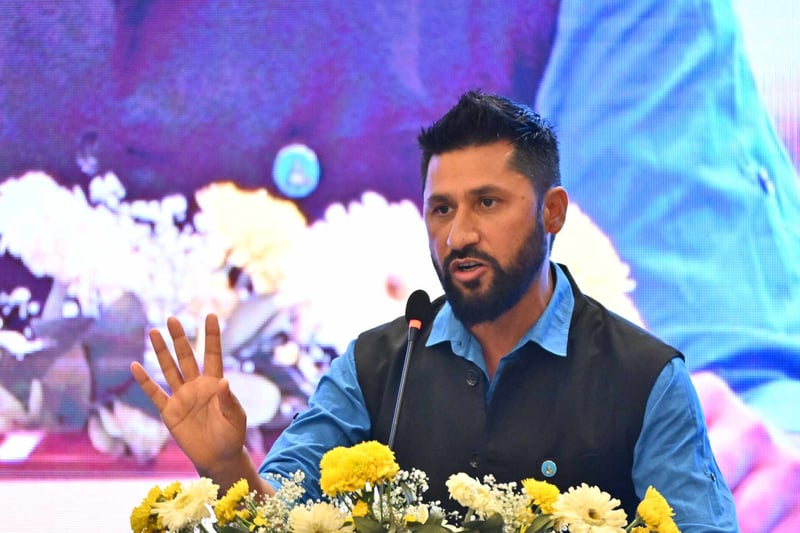 रास्वपा सभापति लामिछाने र दक्षिण तथा मध्य एसिया हेर्ने अमेरिकी विशेष दूत गोरबीच छलफल