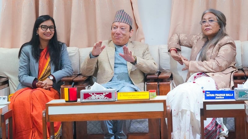 नवनियुक्त कानुन, न्याय तथा संसदीय मामिलामन्त्री गौतमलाई सर्वोच्चमा स्वागत