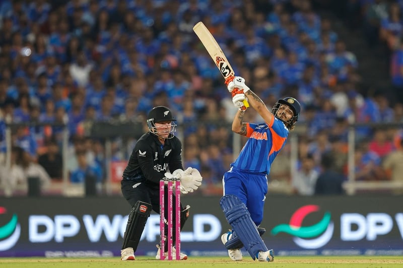 तीन अर्धशतकले भारतको विशाल योगफल: विश्वकपको फाइनलमा न्युजिल्याण्डलाई कठिन लक्ष्य