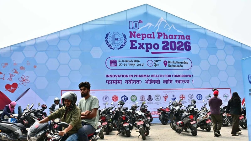 भृकुटीमण्डपमा नेपाल फार्मा एक्स्पो २०२६ सुरु, औषधी र स्वास्थ्यजन्य उत्पादन प्रदर्शनीमा