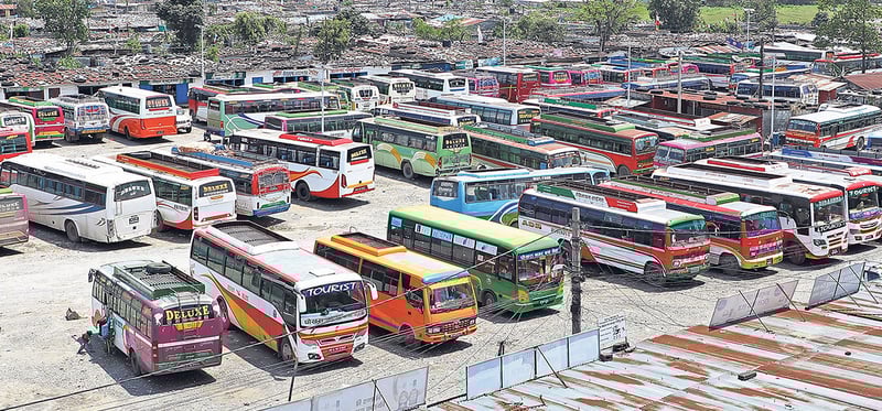 भाडा समायोजन नभए स्वघोषित दर लागू गर्ने यातायात व्यवसायीको चेतावनी