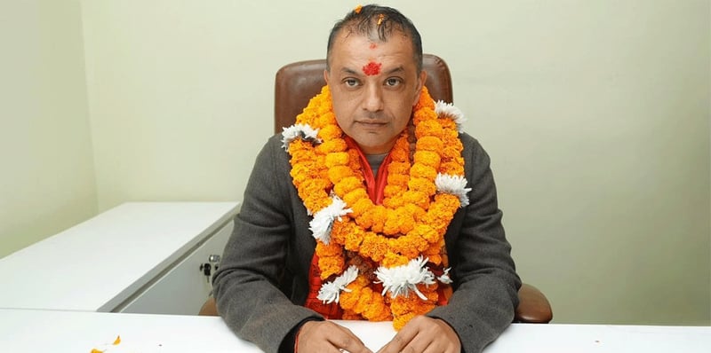 गगन थापाको सभापतिबाट राजीनामा अस्वीकृत गर्ने प्रस्ताव पारितका लागि पेश गरियो