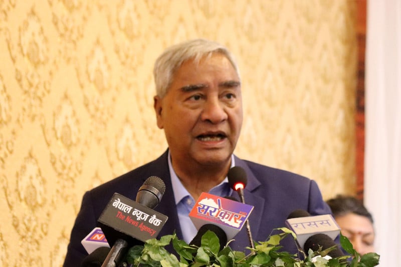 पूर्वप्रधानमन्त्री देउवा सिंगापुरबाट हङकङ प्रस्थान