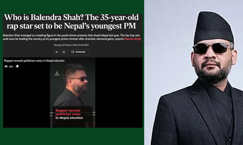 २५ बर्षअघिको भारतीय फिल्म ‘नायक’सँग तुलना गरेर अन्तर्राष्ट्रिय सञ्चार माध्यम ‘दी इन्डीपेन्डेन्ट’ले बालेनका बारेमा के लेख्यो?