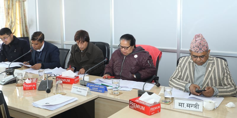 विधायन व्यवस्थापन समितिबाट पर्यटन विधेयक पारित