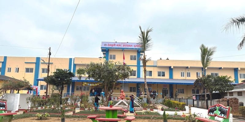 चौध करोडमा अस्पताल भवन निर्माण