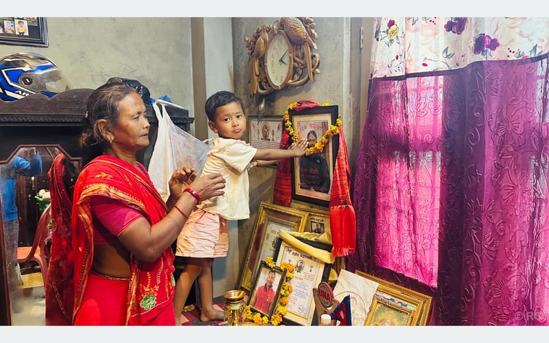 सहिद पुत्री दिवान्सीले दिनदिनै भन्छिन्- ‘मम्मी, बाबा खोइ ?'