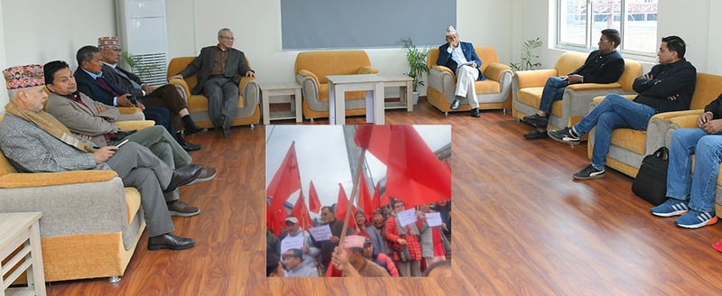 ओलीको रिहाइ माग गर्दै आज पनि आन्दोलन, ७७ वटै जिल्लाका सीडीओलाई ज्ञापनपत्र बुझाउने