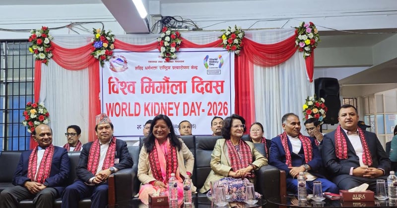 वर्षमा एक पटक भए पनि मिर्गौला जाँच गराऔँ” : स्वास्थ्य मन्त्री शर्मा