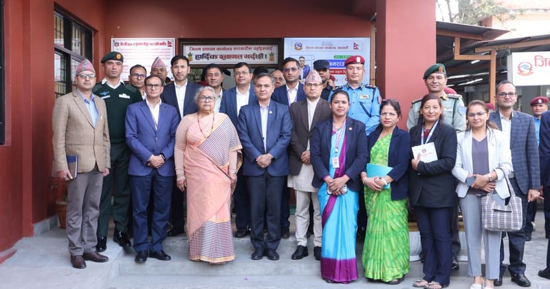 सेवा प्रवाहका लागि जिल्ला प्रशासन कार्यालय काठमाडौँको नवीनतम मोडेल उत्कृष्ट छः गृहमन्त्री अर्याल
