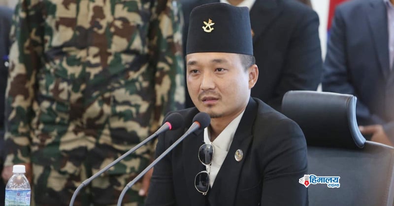 ओली–लेखक पक्राउ पर्नु प्रतिशोध होइन, न्यायको सुरुवात हो : गृहमन्त्री गुरुङ