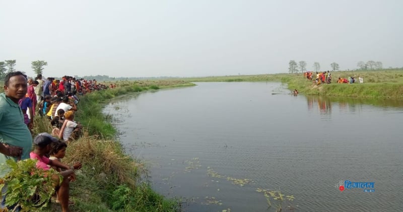 कोशी टप्पुमा घोघी टिप्न गएकी महिला डुबेर बेपत्ता, खोजी जारी