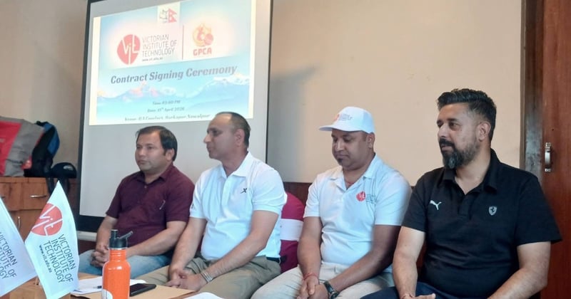 गण्डकी क्रिकेट संघ र भिआइटीबीच क्रिकेट विकासका लागि प्रायोजन सम्झौता