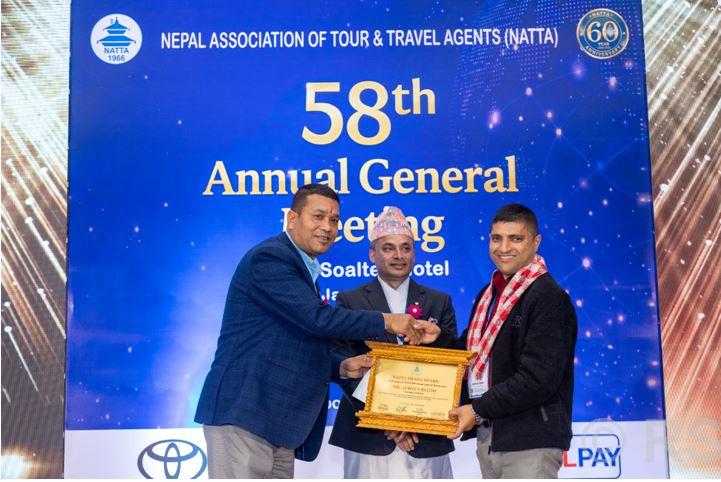 RSS reporter Regmi bags NATTA Award