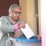 Prime Minister Karki Casts Her Vote