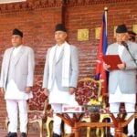 President Paudel Administers Oath To Senior-Most Lawmaker KC