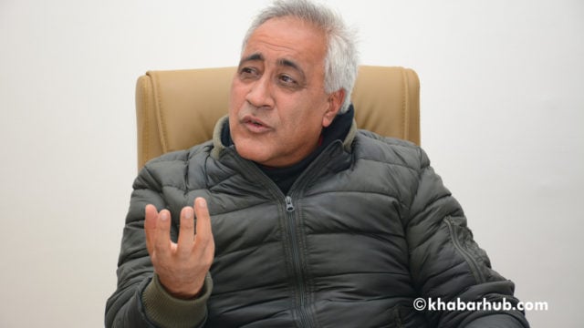 Bhandari advises Thapa to fulfil responsibility instead of resigning