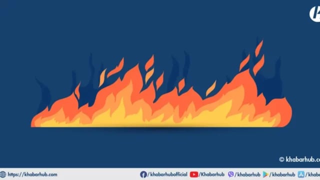 Fire erupts at Mahashakti Soap Industry in Hetauda