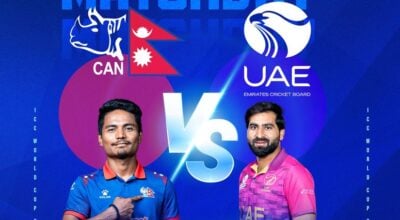 Nepal reach Chennai for warm-up matches ahead of World Cup