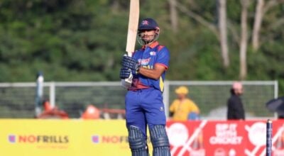 Indian company SG signs one-year sponsorship deal with Nepal cricketer Gulshan Jha