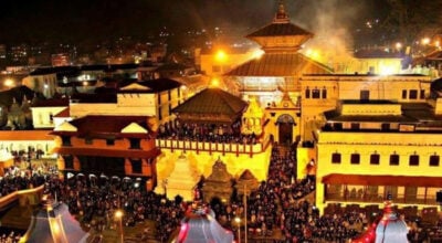 Preparations begin at Pashupatinath for Maha Shivaratri festival
