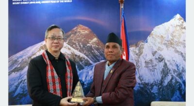 Chinese Ambassador Chen Song Pays Farewell Visit to National Assembly Chair