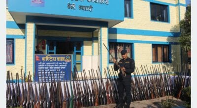 One hundred and fifteen guns seized in Myagdi