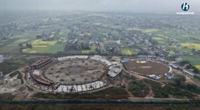 Construction resumes at Gautam Buddha International Cricket Stadium after Bharatpur Metropolis takes over