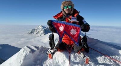 Double amputee Magar makes history on all continents